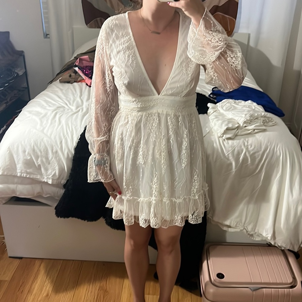 White Lacey dress